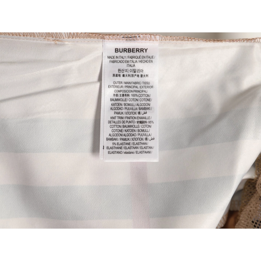 Burberry Check Stretch Drawstring Shorts,Burberry