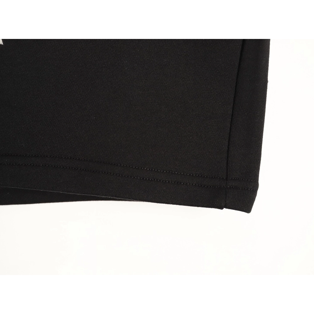 Chrome Hearts Leather-Appliqu¨¦ Cross-Embroidered Shorts TSK1,Chrome Hearts