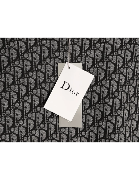 Dior All-Over Oblique Jacquard Short-Sleeve T-Shirt TSK2,Dior