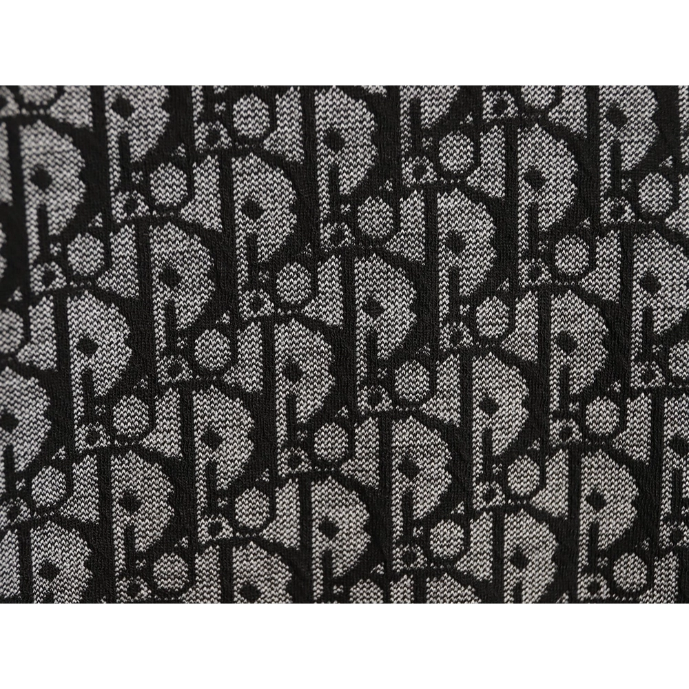Dior All-Over Oblique Jacquard Short-Sleeve T-Shirt TSK2,Dior
