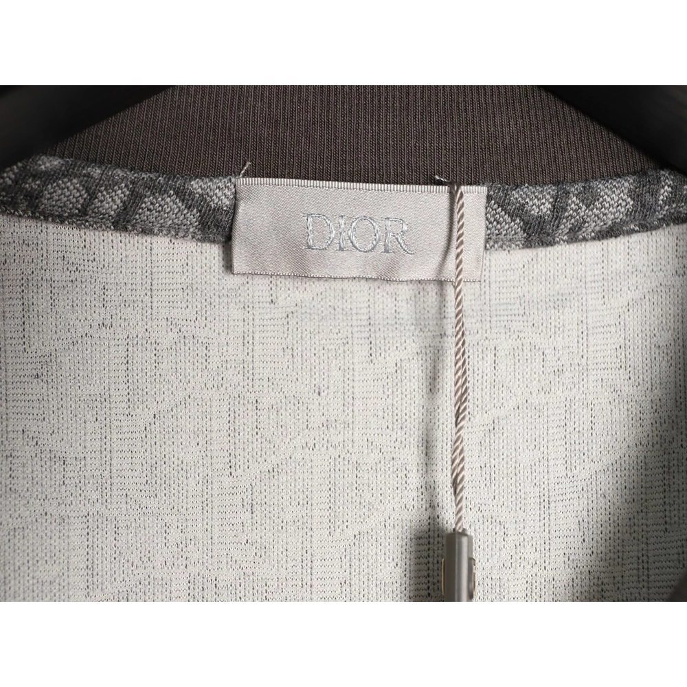 Dior All-Over Oblique Jacquard Short-Sleeve T-Shirt TSK1,Dior