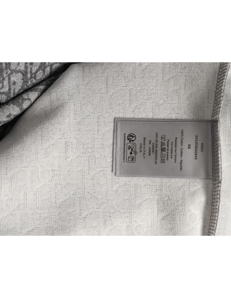Dior All-Over Oblique Jacquard Short-Sleeve T-Shirt TSK1,Dior
