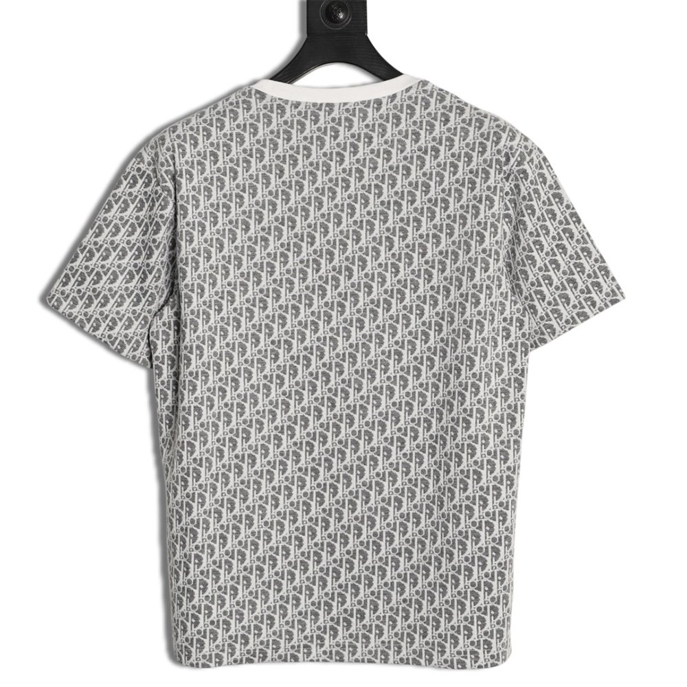 Dior All-Over Oblique Jacquard Short-Sleeve T-Shirt,Dior