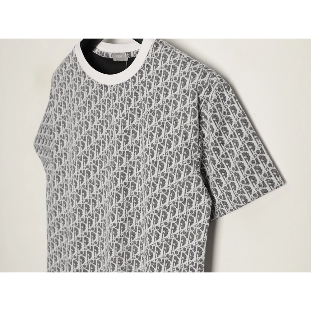 Dior All-Over Oblique Jacquard Short-Sleeve T-Shirt,Dior