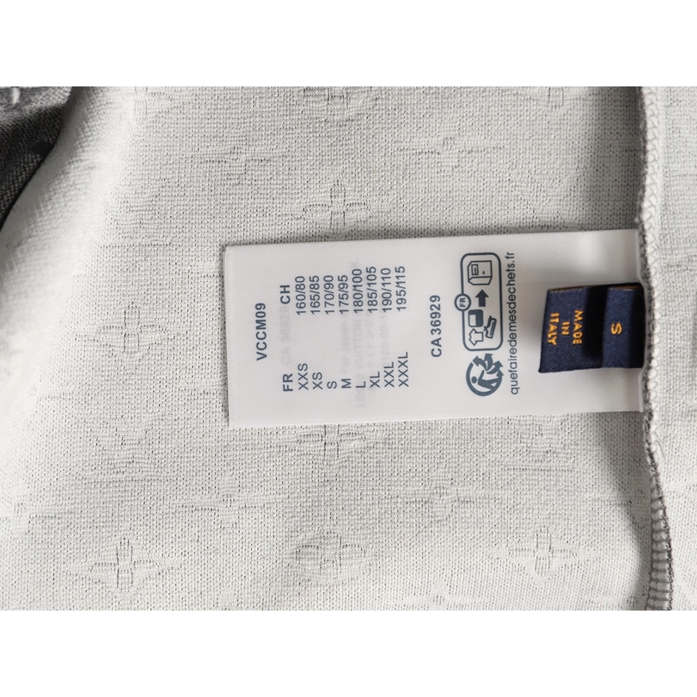 Louis Vuitton All-Over Monogram Jacquard Short-Sleeve T-Shirt TSK1,Louis Vuitton