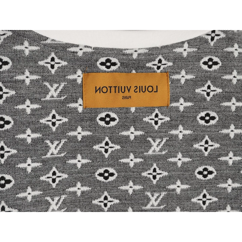 Louis Vuitton All-Over Monogram Jacquard Short-Sleeve T-Shirt,Louis Vuitton