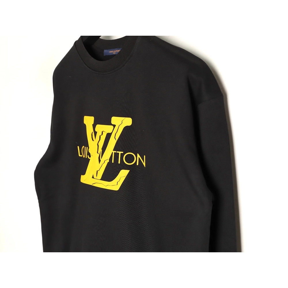 Louis Vuitton 3D Logo Print Crewneck Sweatshirt,Louis Vuitton