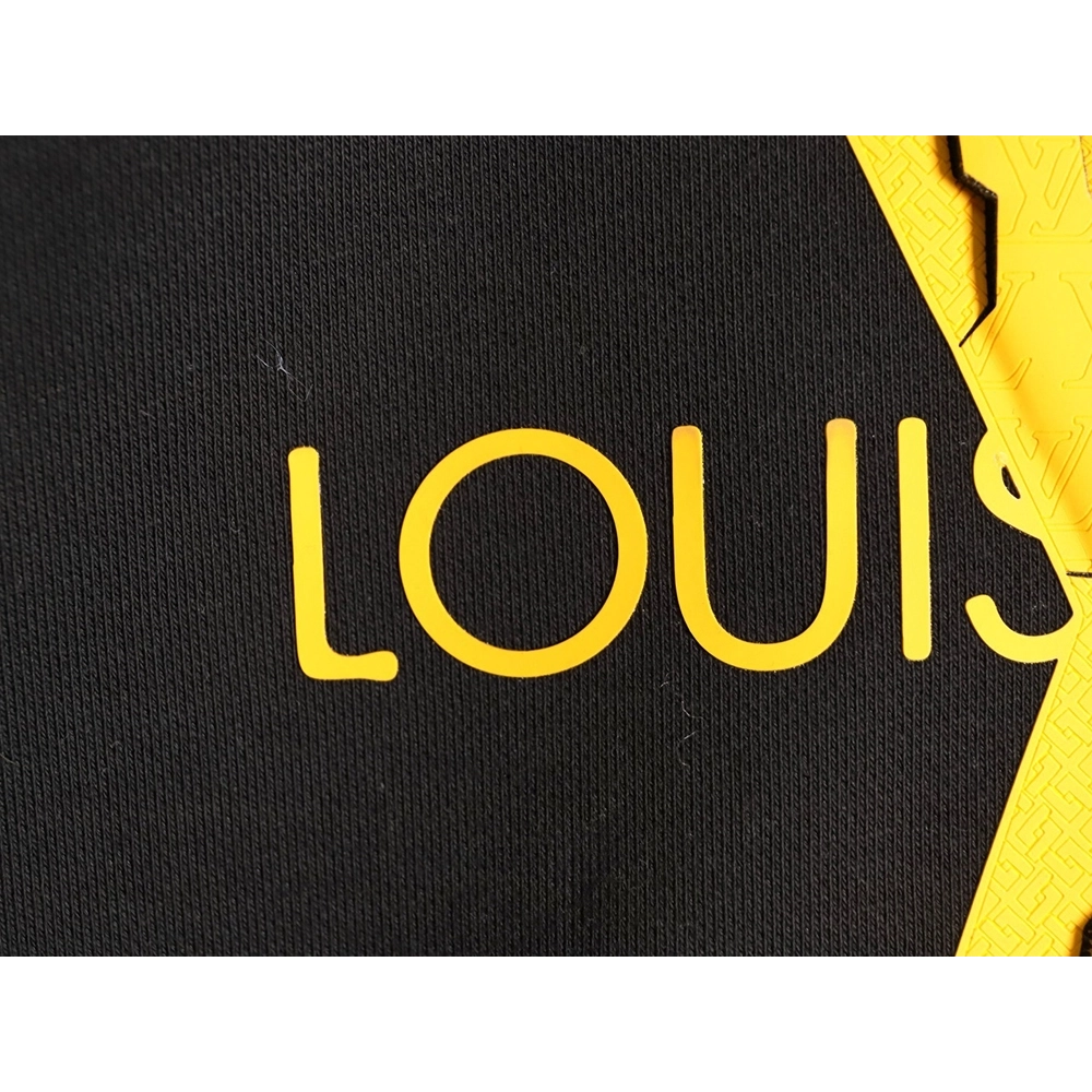 Louis Vuitton 3D Logo Print Crewneck Sweatshirt,Louis Vuitton