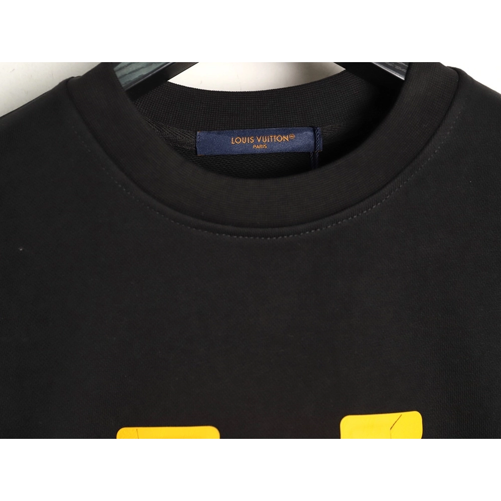 Louis Vuitton 3D Logo Print Crewneck Sweatshirt,Louis Vuitton