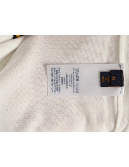 Louis Vuitton Airplane Jacquard Crewneck Short-Sleeve Knit T-Shirt,Louis Vuitton