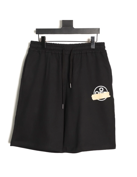 OFF-WHITE Tape-Print "OFF" Letter Shorts,Off White
