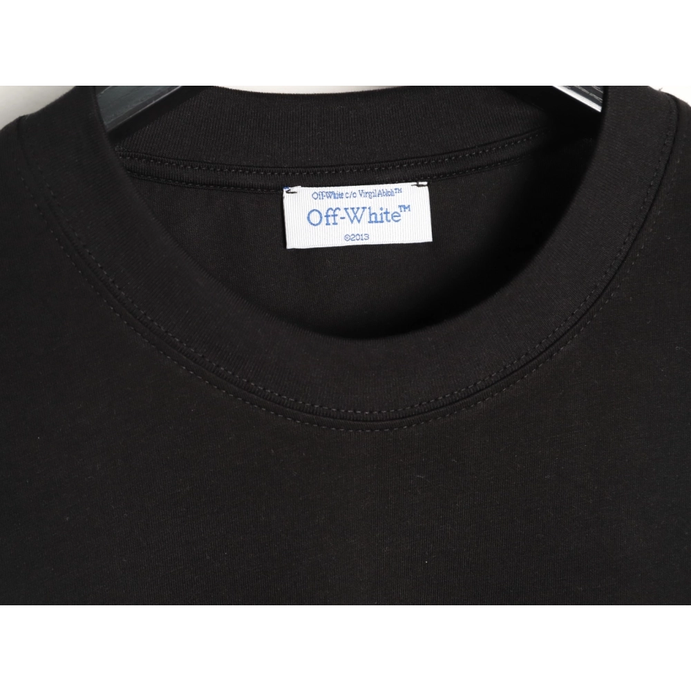 OFF WHITE Horse Print Short-Sleeve T-Shirt TSK1,Off White