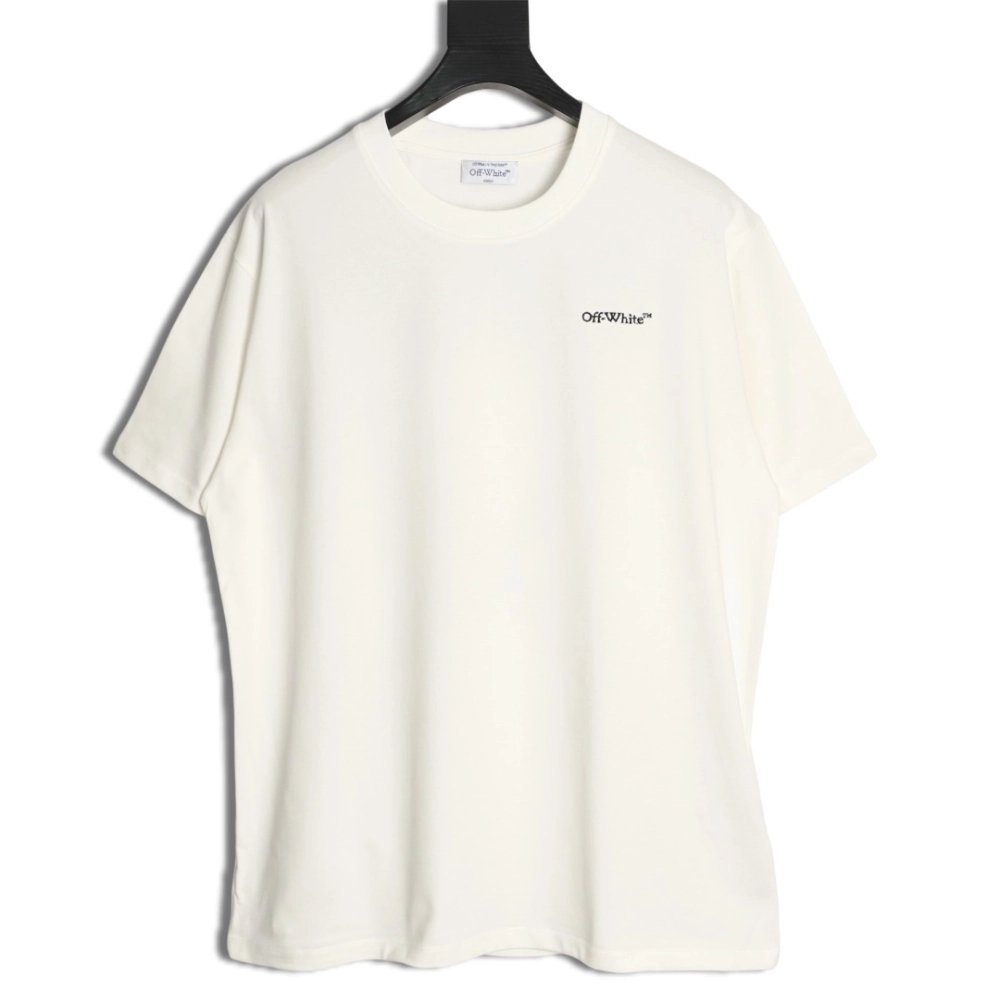 OFF WHITE Sandblasted Arrow Silver Short-Sleeve T-Shirt,Off White