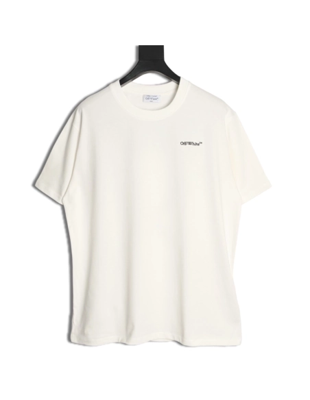 OFF WHITE Sandblasted Arrow Silver Short-Sleeve T-Shirt,Off White