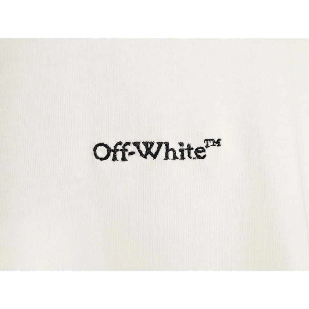 OFF WHITE Sandblasted Arrow Silver Short-Sleeve T-Shirt,Off White