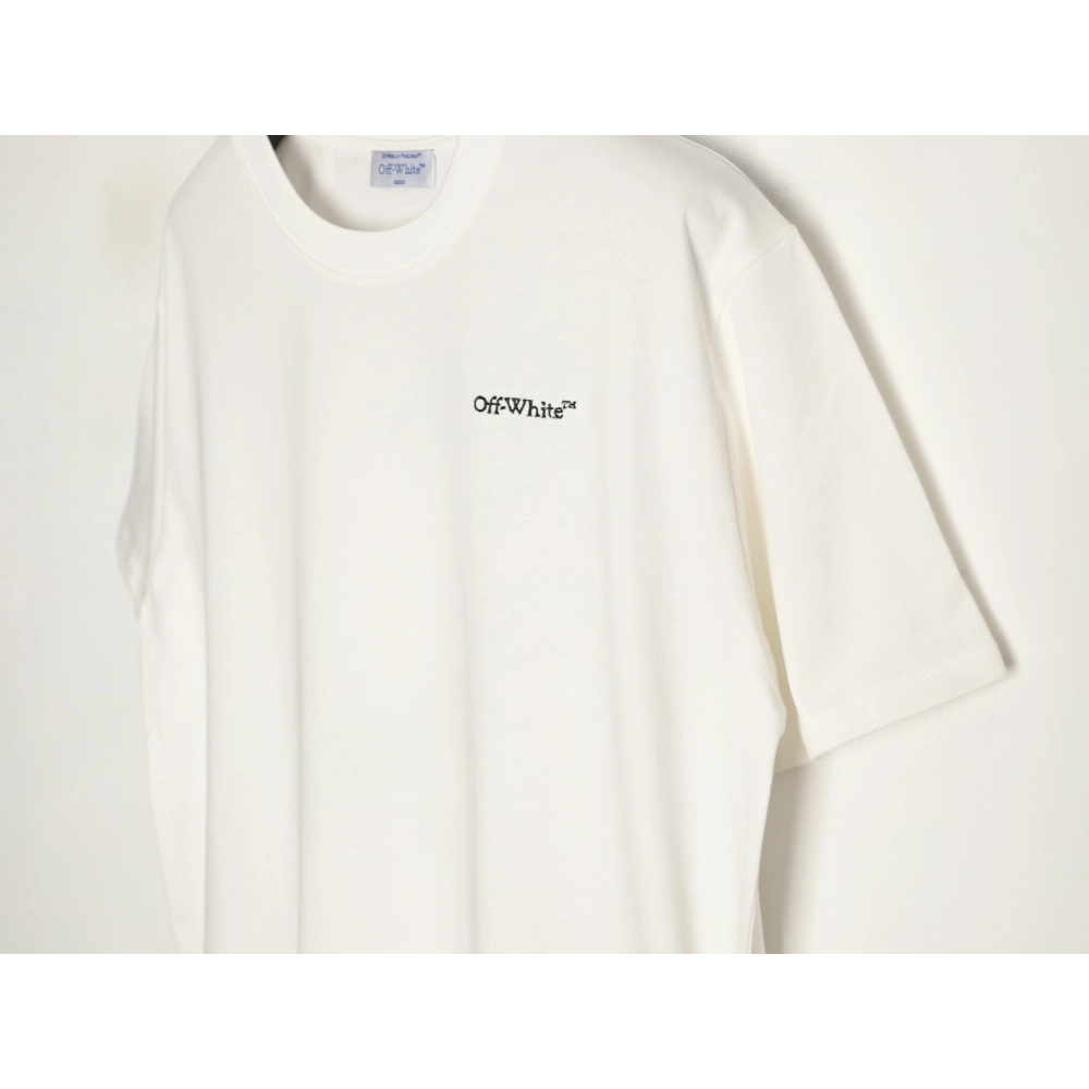 OFF WHITE Sandblasted Arrow Silver Short-Sleeve T-Shirt,Off White