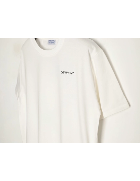 OFF WHITE Sandblasted Arrow Silver Short-Sleeve T-Shirt,Off White