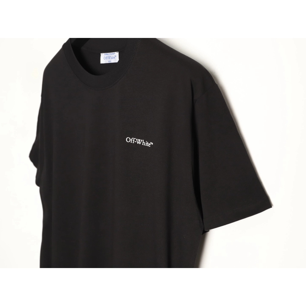 OFF-WHITE "Liquid Metal" Arrows Short-Sleeve T-Shirt,Off White