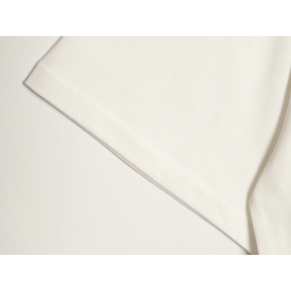OFF-WHITE Autumn Embroidered Leaf Short-Sleeve T-Shirt,Off White