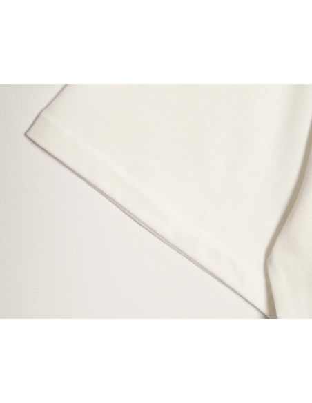 OFF-WHITE Autumn Embroidered Leaf Short-Sleeve T-Shirt,Off White