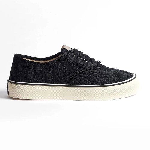 Dior Saltwind Sneaker Black Oblique Jacquard,DIOR Sneakers
