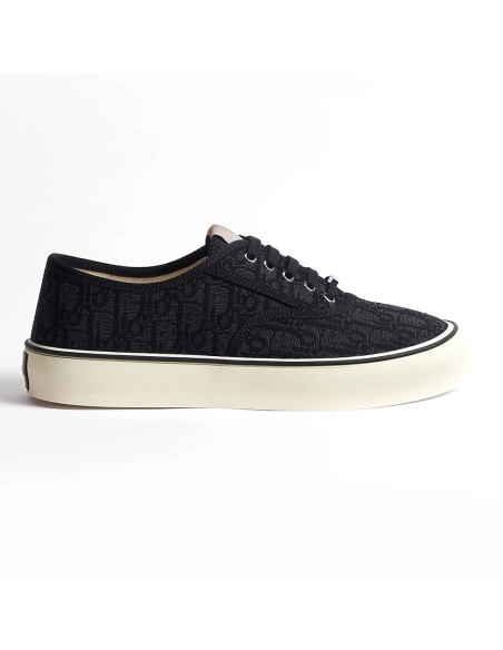 Dior Saltwind Sneaker Black Oblique Jacquard,DIOR Sneakers