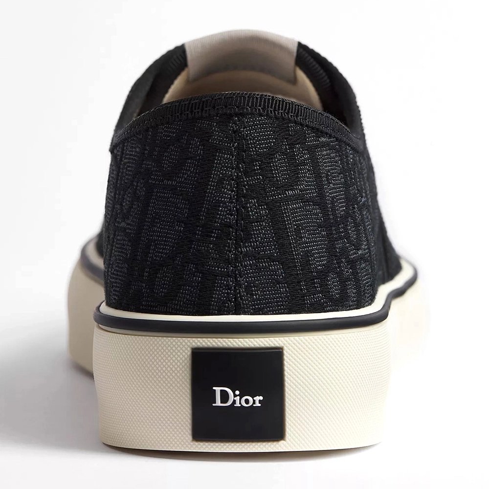 Dior Saltwind Sneaker Black Oblique Jacquard,DIOR Sneakers