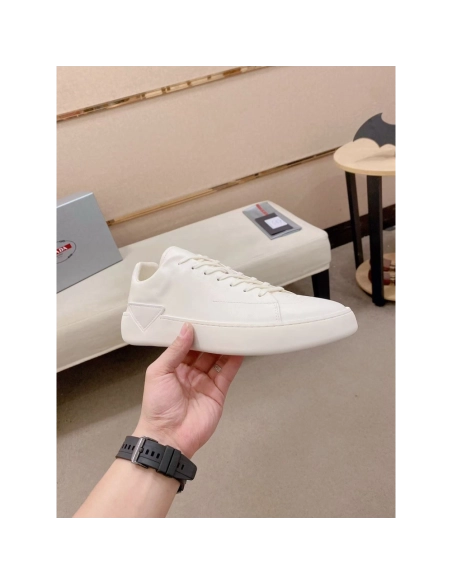 Prada Court leather sneakers,PRADA SNEAKER