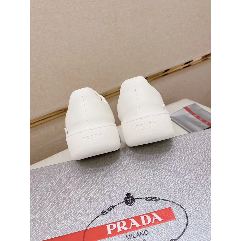 Prada Court leather sneakers,PRADA SNEAKER