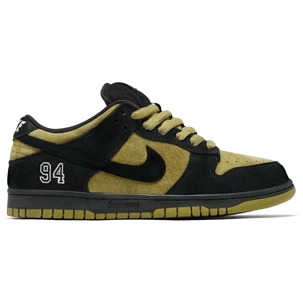 Supreme x Nike Dunk Low SB Camper Green,Dunk SB