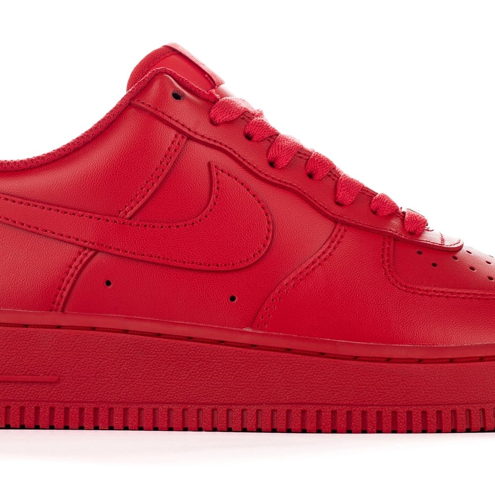 Nike Air Force 1 Low 07 LV8 1 Triple Red,NIKE AIR FORCE