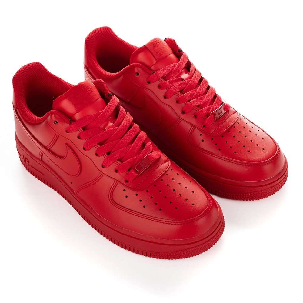 Nike Air Force 1 Low 07 LV8 1 Triple Red,NIKE AIR FORCE