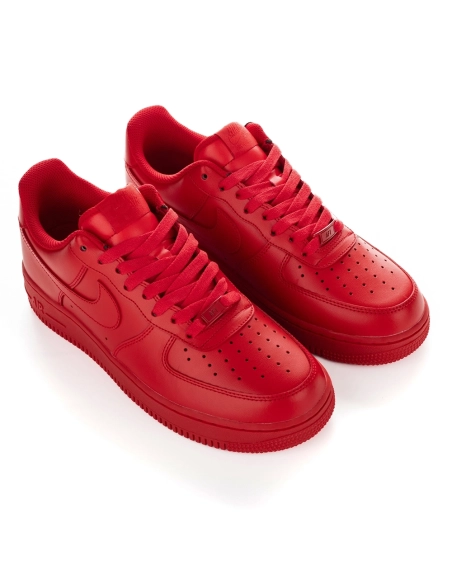 Nike Air Force 1 Low 07 LV8 1 Triple Red,NIKE AIR FORCE