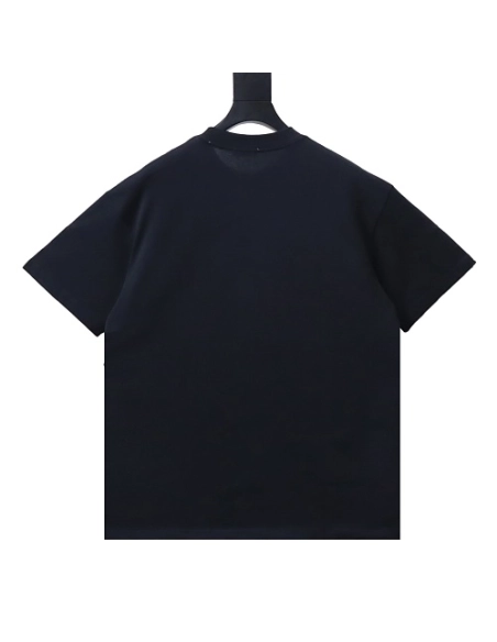 Chrome Hearts Color-block Gothic Script Cross Print T-Shirt Black,Chrome Hearts T-Shirts,T-Shirts,CLOTHES