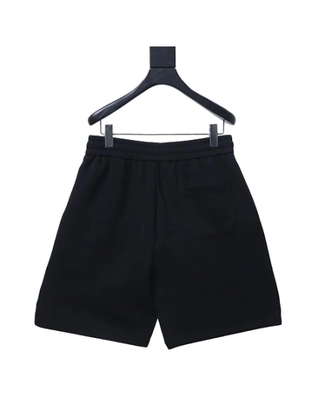 Loewe Letter Logo Print Shorts Black,Loewe Shorts,Shorts,CLOTHES