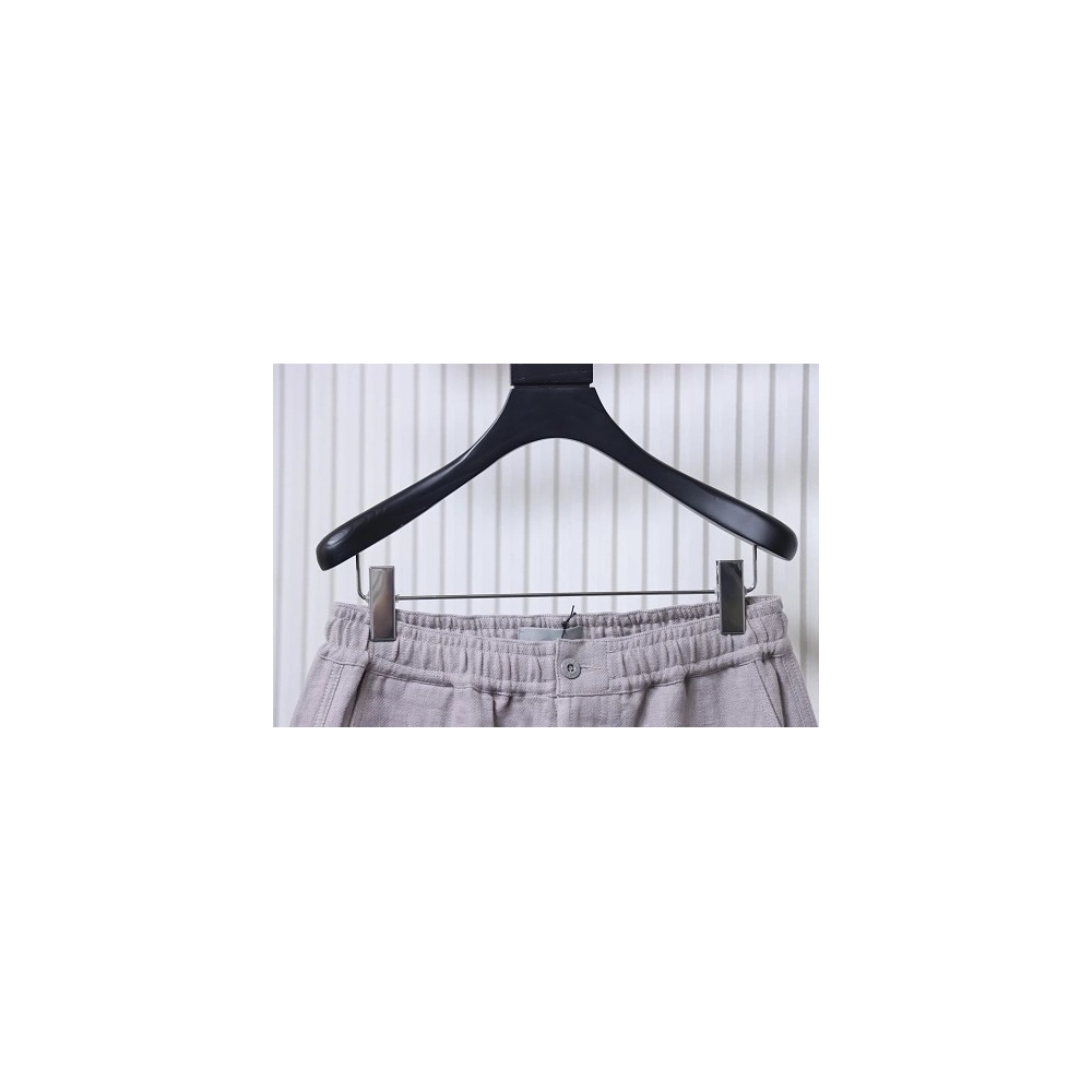 Stone Island Grey Linen Shorts,Stone Island Shorts,Shorts,CLOTHES