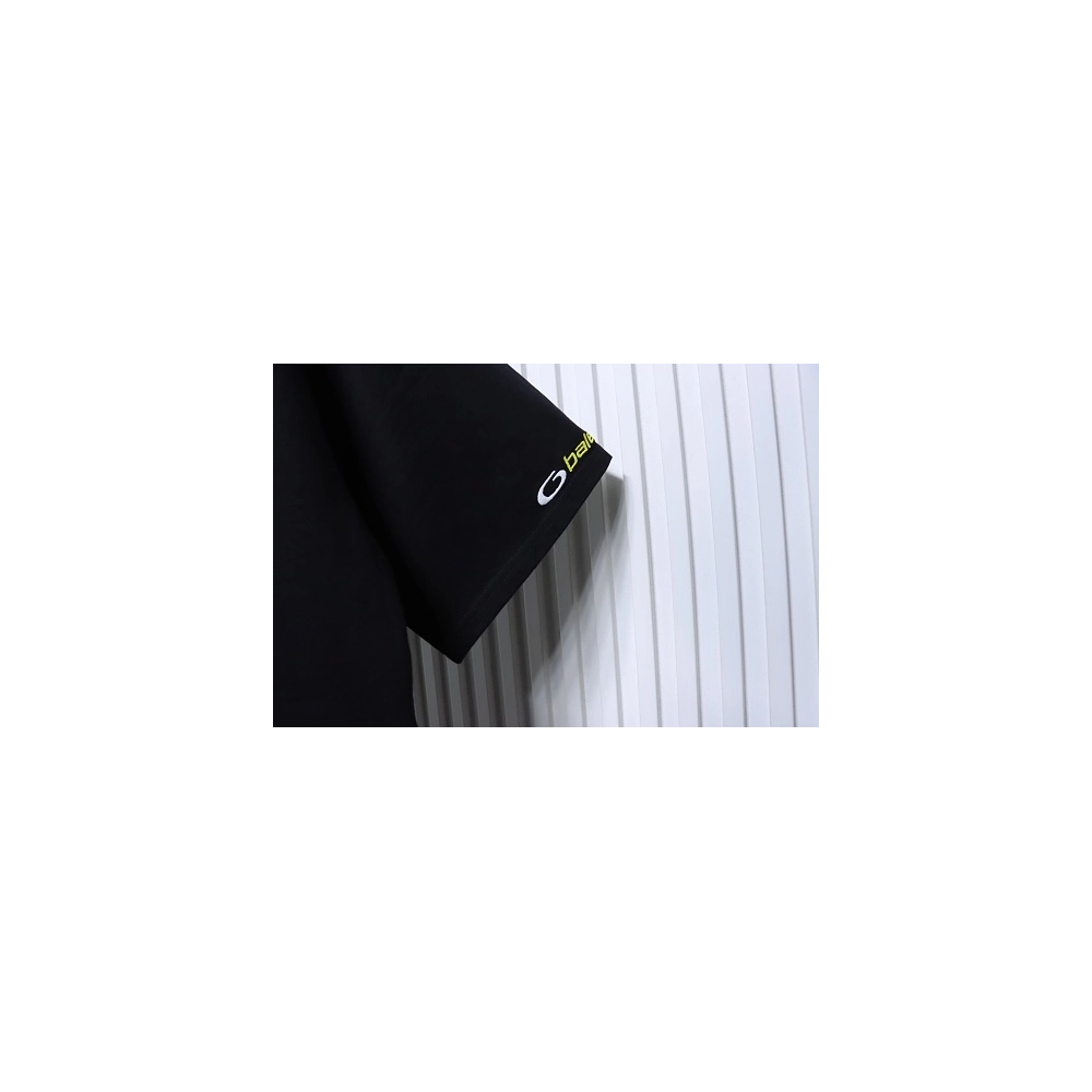 Balenciaga Sleeve Logo Embroidered T-Shirt Black,Balenciaga T-Shirts,T-Shirts,CLOTHES