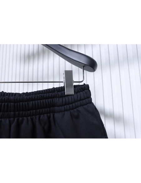 Balenciaga Spray-Paint Letter Drawstring Shorts,Balenciaga Shorts,Shorts,CLOTHES