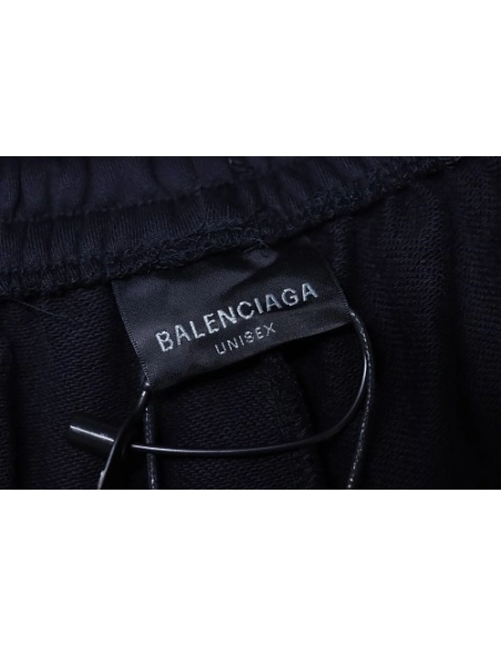 Balenciaga Spray-Paint Letter Drawstring Shorts,Balenciaga Shorts,Shorts,CLOTHES