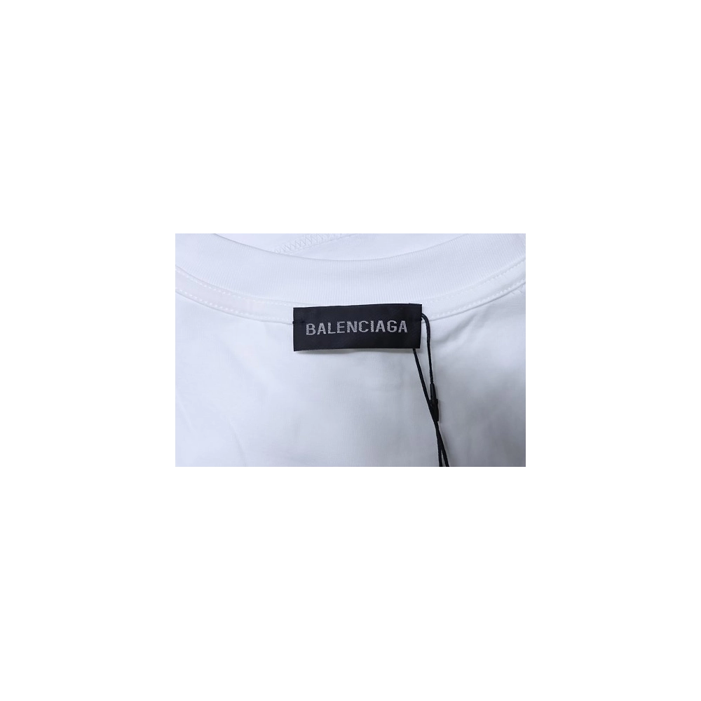Balenciaga All-Star Portrait Print T-Shirt White,Balenciaga T-Shirts,T-Shirts,CLOTHES