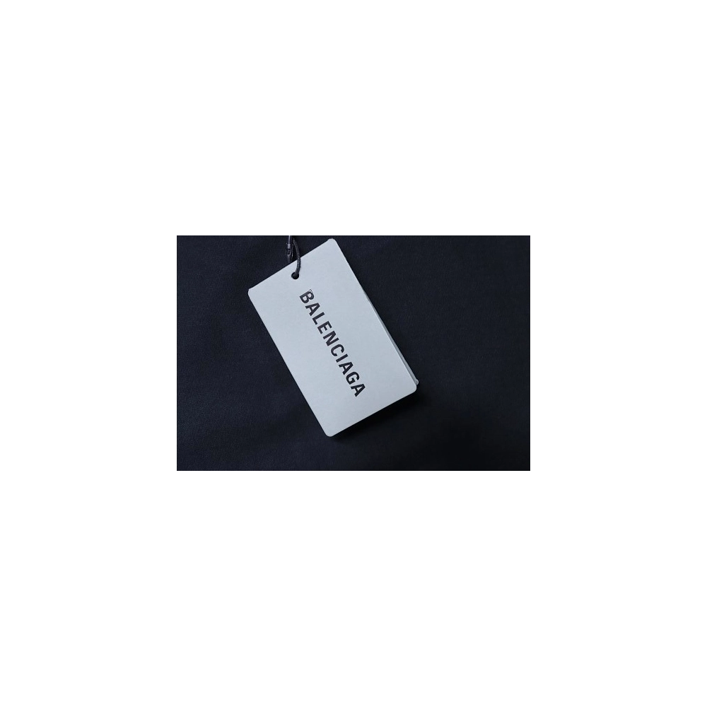 Balenciaga Ring-Print Letter T-Shirt Black,Balenciaga T-Shirts,T-Shirts,CLOTHES