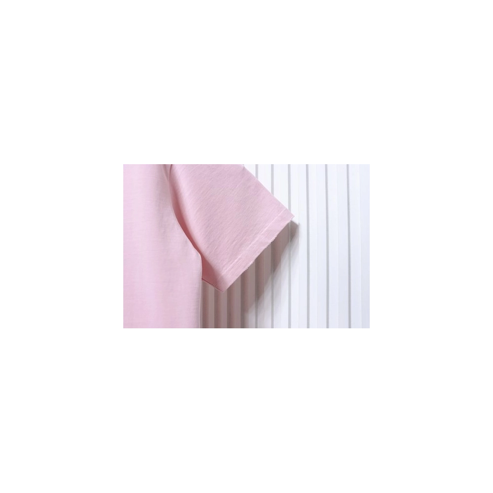 Balenciaga Ring-Print Letter T-Shirt Pink,Balenciaga T-Shirts,T-Shirts,CLOTHES
