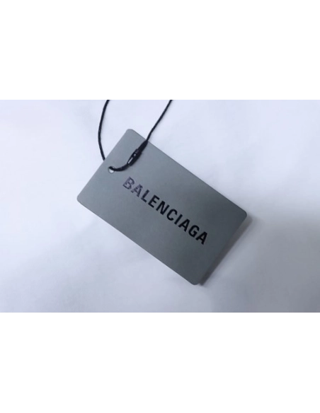 Balenciaga Ring-Print Letter T-Shirt White,Balenciaga T-Shirts,T-Shirts,CLOTHES