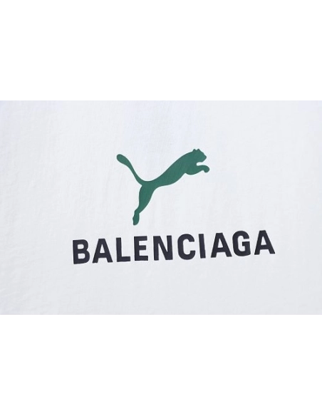 Balenciaga x Puma Printed T-Shirt White,Balenciaga T-Shirts,T-Shirts,CLOTHES