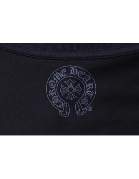 Chrome Hearts Flag Print T-shirt Black,Chrome Hearts T-Shirts,T-Shirts,CLOTHES