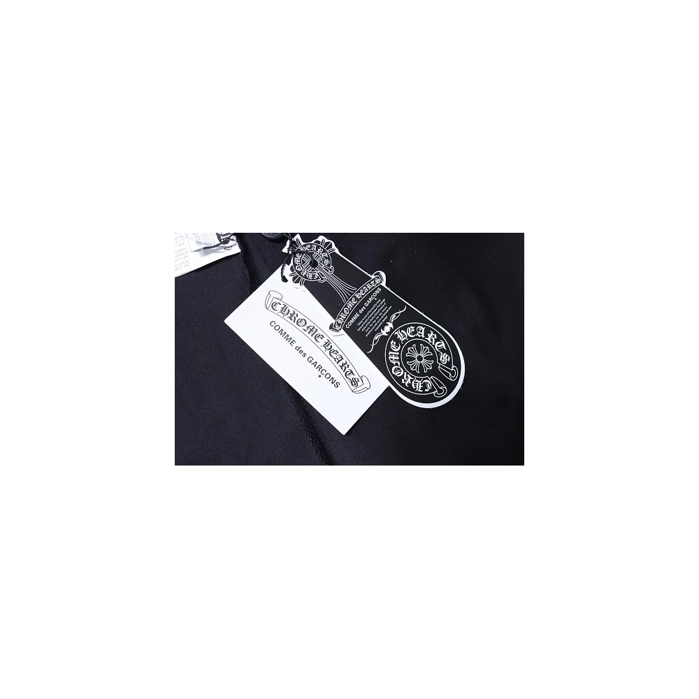 Chrome Hearts Flag Print T-shirt Black,Chrome Hearts T-Shirts,T-Shirts,CLOTHES