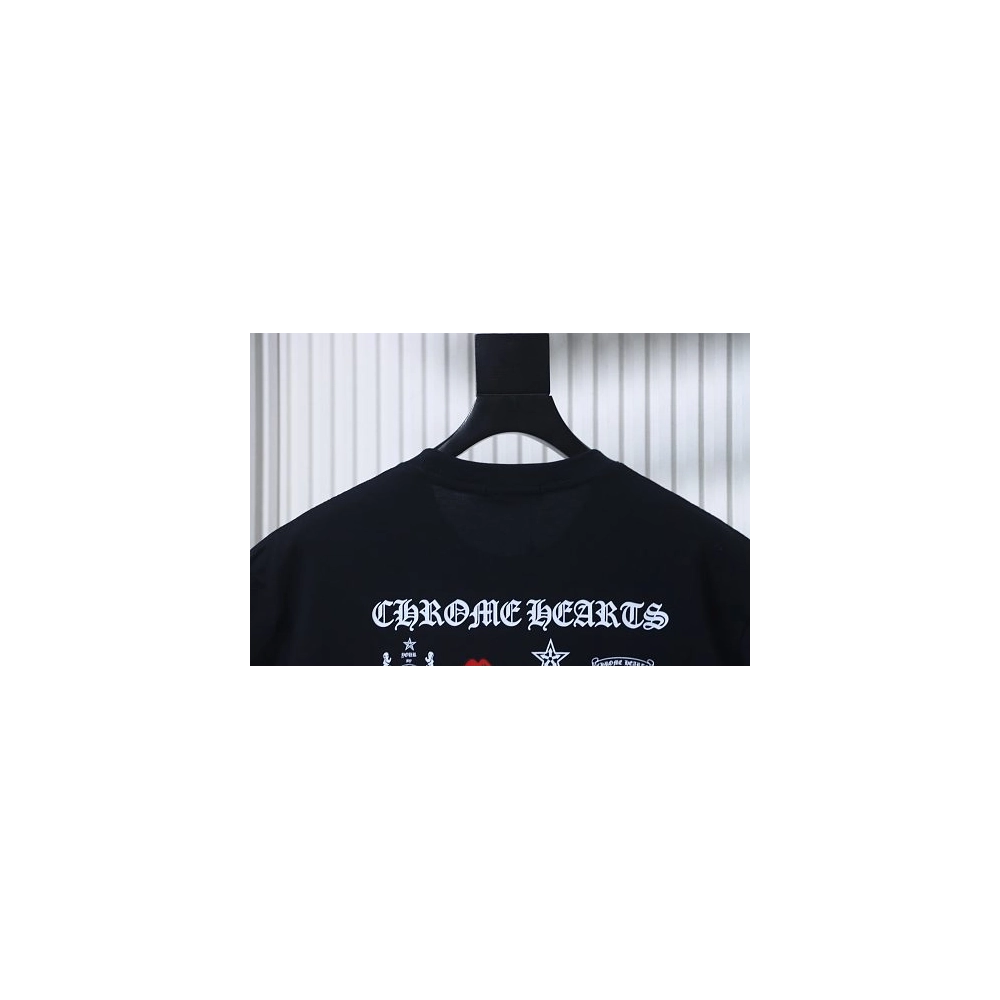 Chrome Hearts Multi-Element Collection T-shirt Black,Chrome Hearts T-Shirts,T-Shirts,CLOTHES