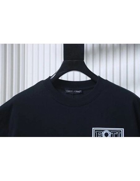 Chrome Hearts Nine-Panel Skull Print T-shirt Black,Chrome Hearts T-Shirts,T-Shirts,CLOTHES