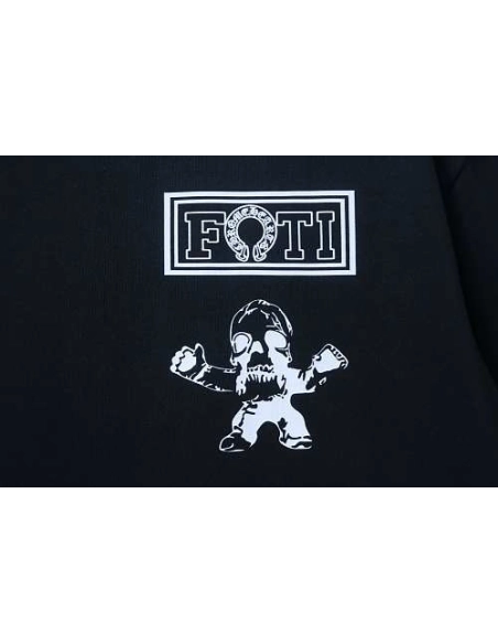Chrome Hearts Nine-Panel Skull Print T-shirt Black,Chrome Hearts T-Shirts,T-Shirts,CLOTHES