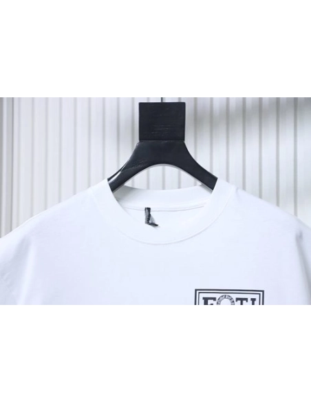 Chrome Hearts Nine-Panel Skull Print T-shirt White,Chrome Hearts T-Shirts,T-Shirts,CLOTHES